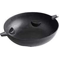 Tepro Fundido de Wok Einleger- para Principal óxido 57 cm diámetro 8568- Negro- 35-3 x 35-3 x 10 cm- 8580